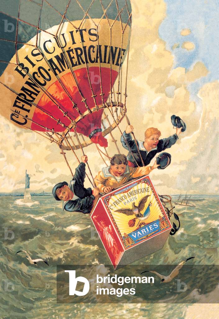 Biscotti franco-americani, 1888 (locandina)
