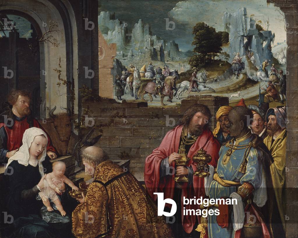 L'Adorazione dei Magi, 1515-25 (olio su tavola)