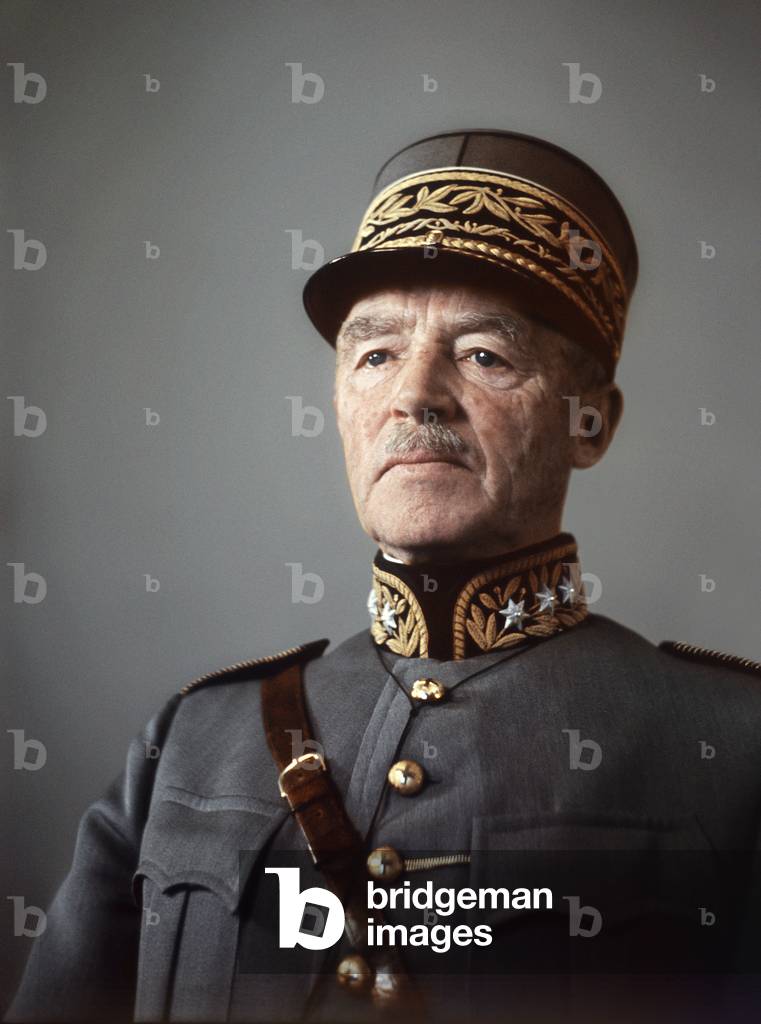 Image of Switzerland World War II Henri Guisan, 1944 (b/w photo)