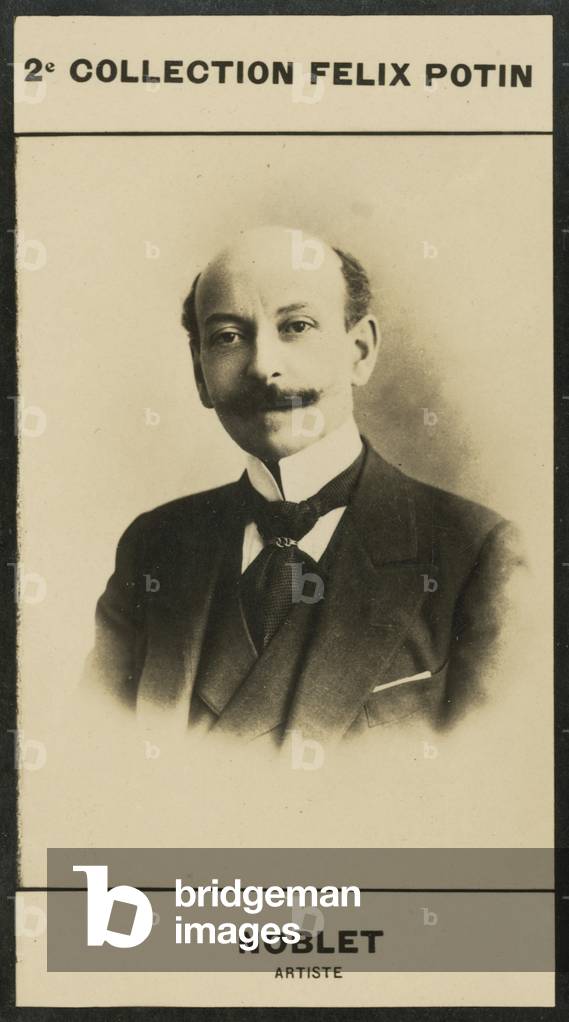 Image of Print depicting Georges Noblet by European Photographer, b/w