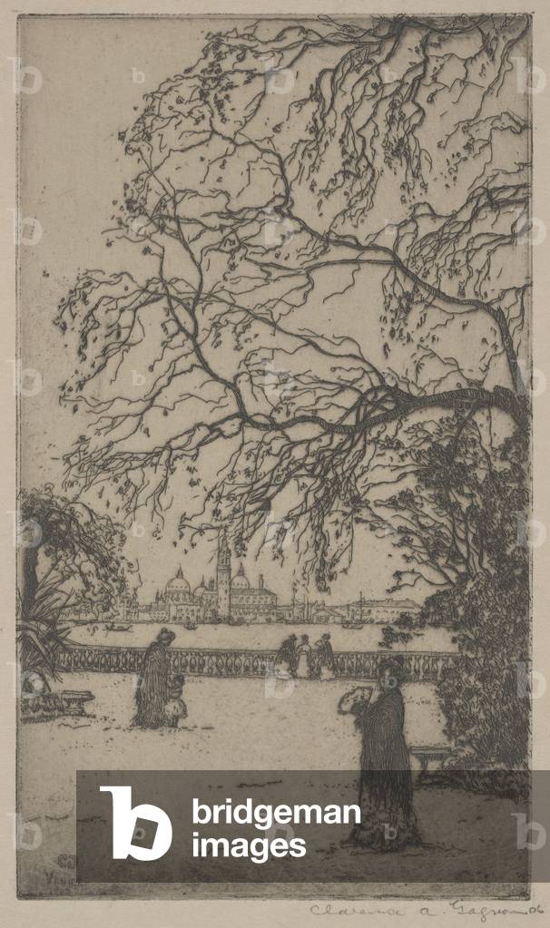Jardini Public, Venezia, 1906 (incisione)