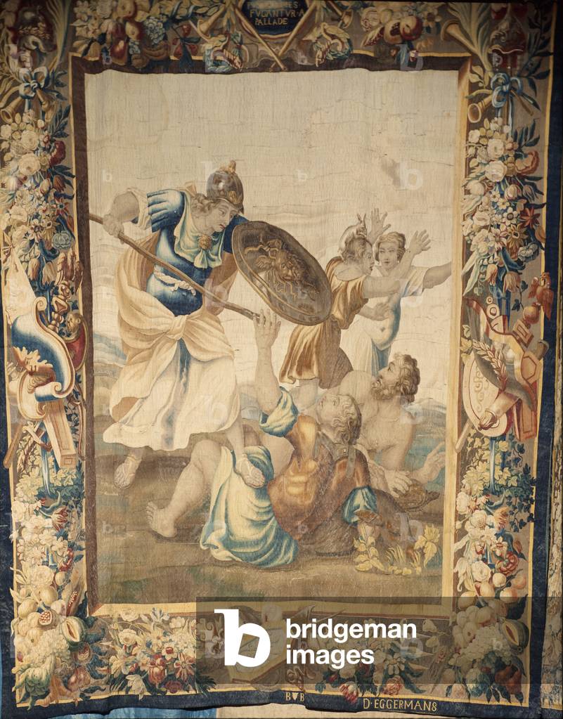 La cattedrale (Catedral de Santa María de Sigüenza). La collezione della cattedrale. arazzo fiammingo. Storia 