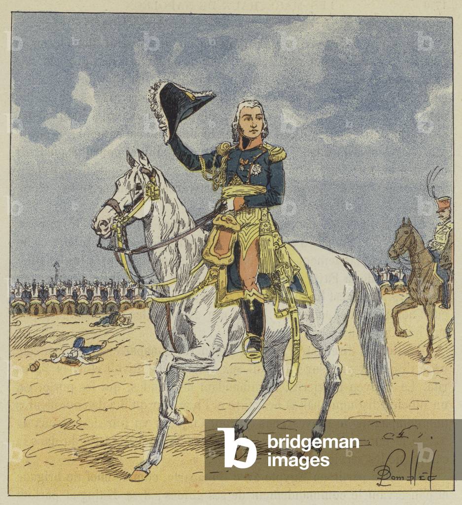"Le marechal Bessieres (Farbe litho)" von Louis Charles Bombled