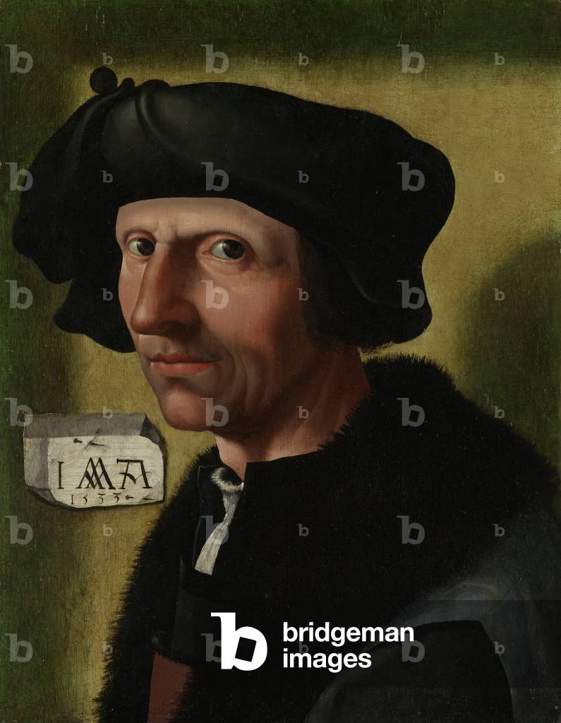 Immagine di Dipinto "Ritratto di Jacob Cornelisz van Oostsanen" 1533 di Jacob Cornelisz van Oostsanen