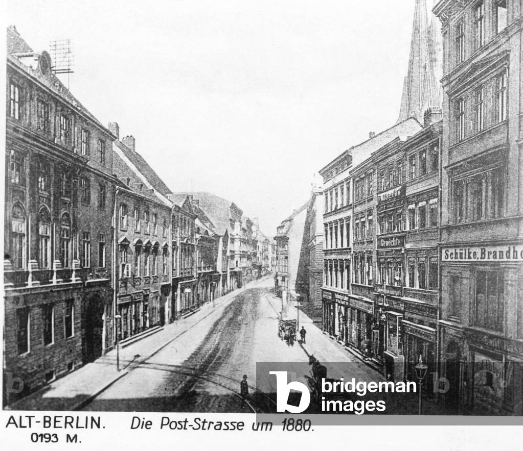 Poststrasse in Berlin
