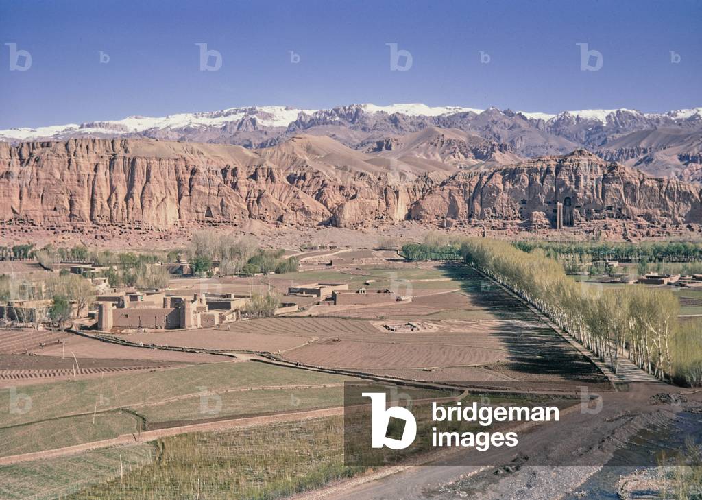 Valle di Bamiyan dei Buddha, Afghanistan, 1969 (foto)