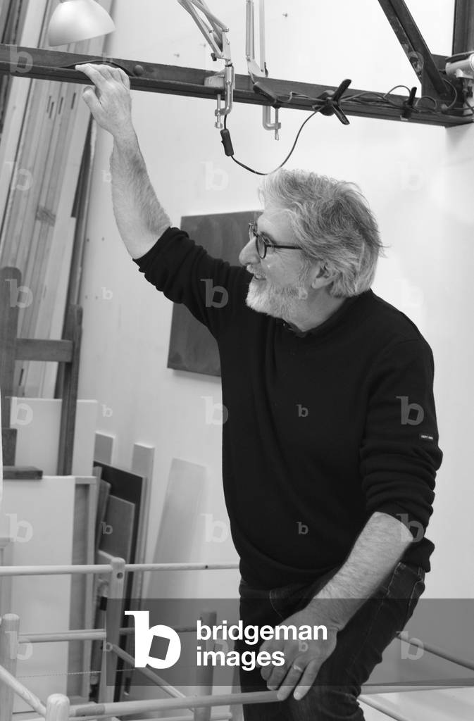 "Ritratto di Olivier Di-Pizio (foto b/n" 2019 di Sophie Bassouls