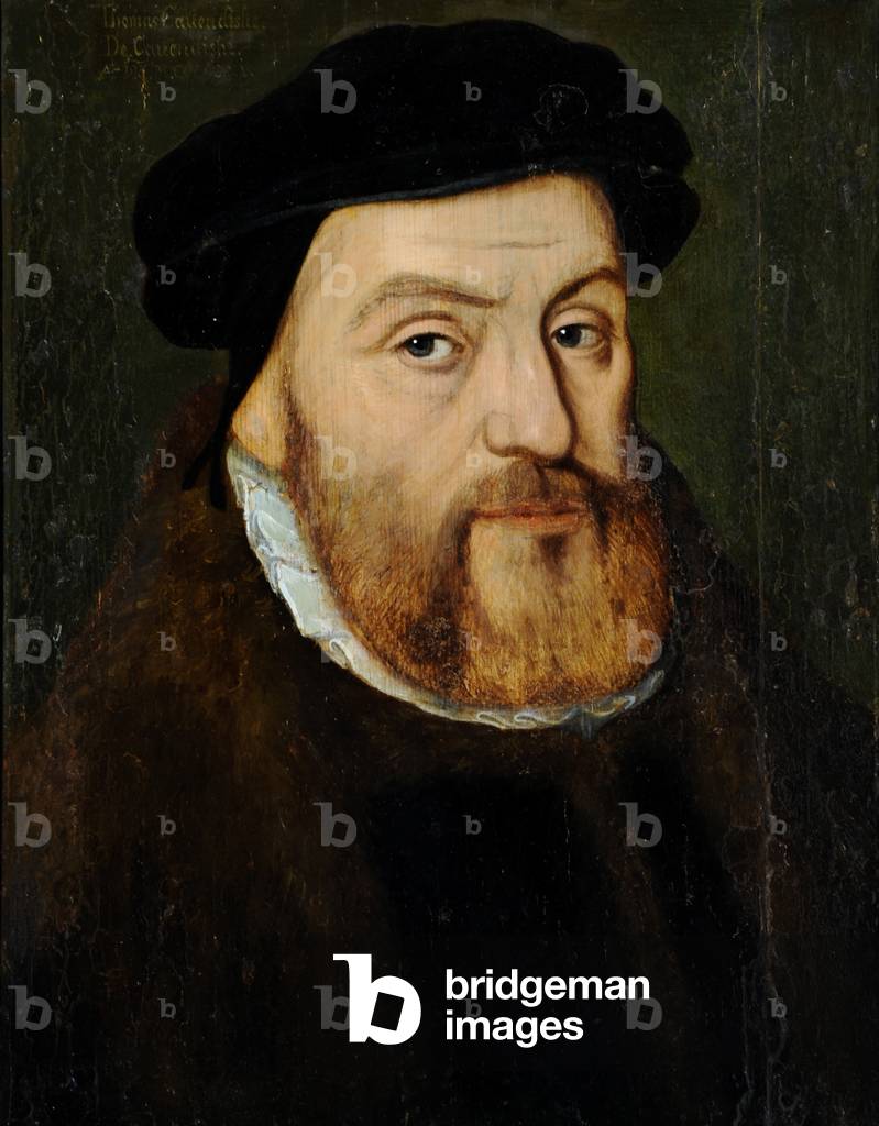 "Signore Nicholas Bacon (1509-1579)" di English School