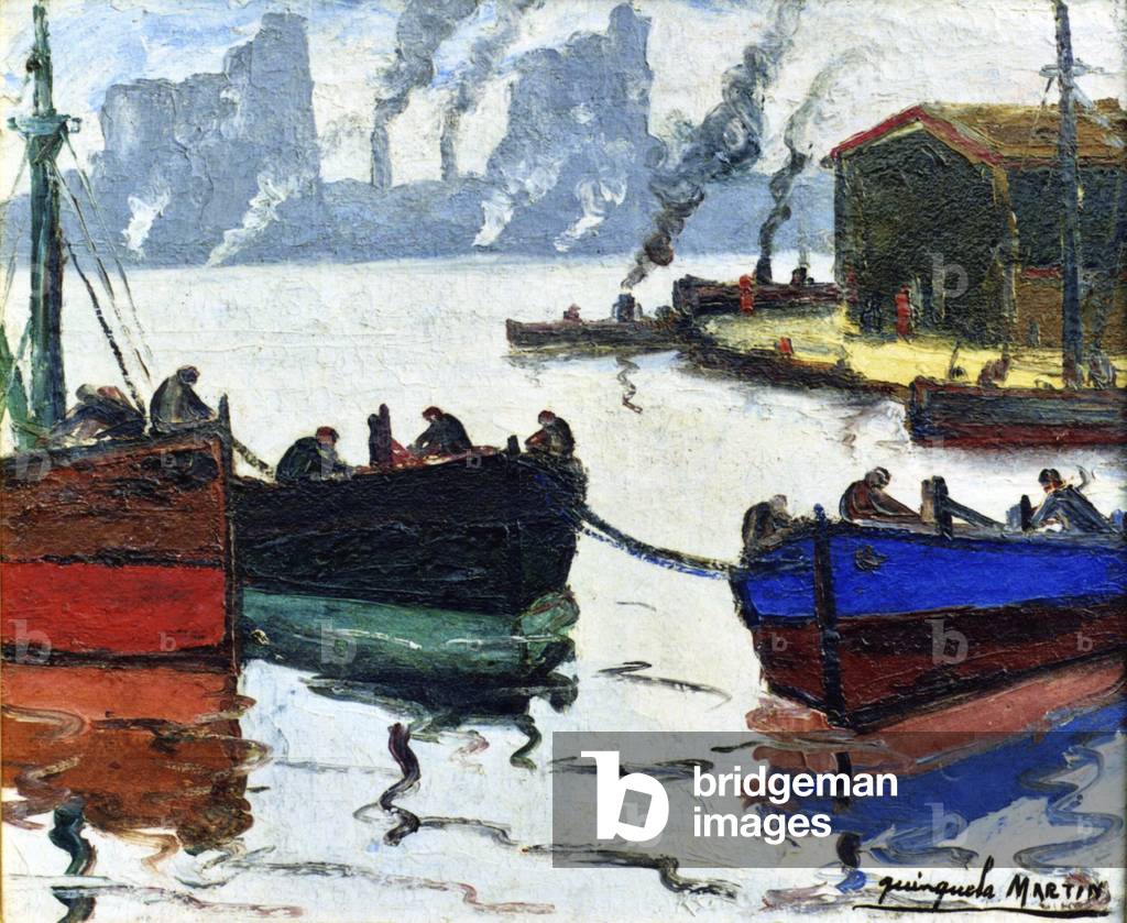 Dia de Trabajo 1948 (Öl auf Leinwand)