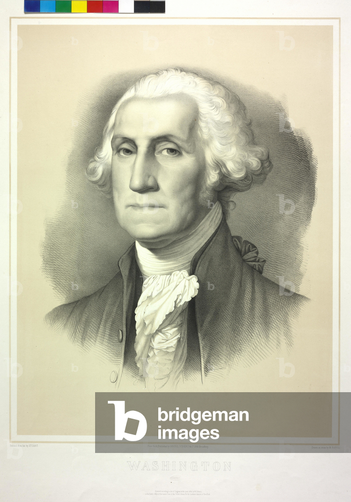 Washington, 1850 (Lithograph) - Washington, 1850 (Lithografie)
