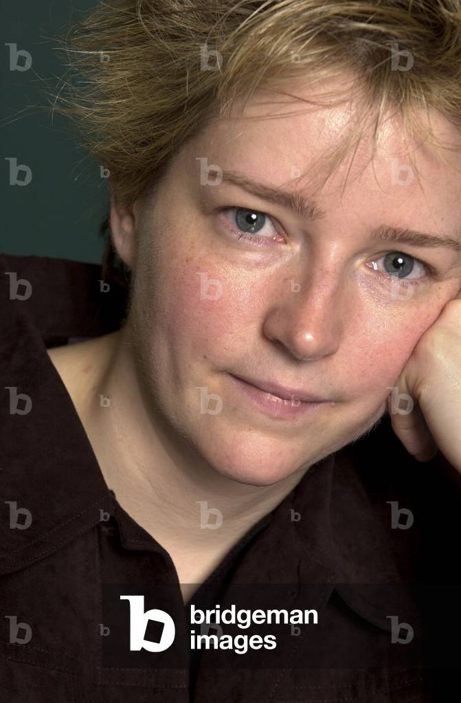 Image of Photography depicting Karin Slaughter by Steffan Hill, b/w