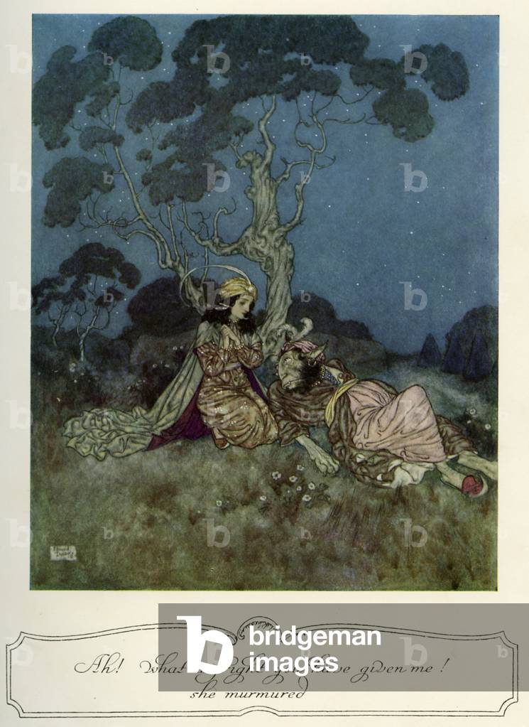 Die Schöne und das Biest, 1938 (Lithographie)