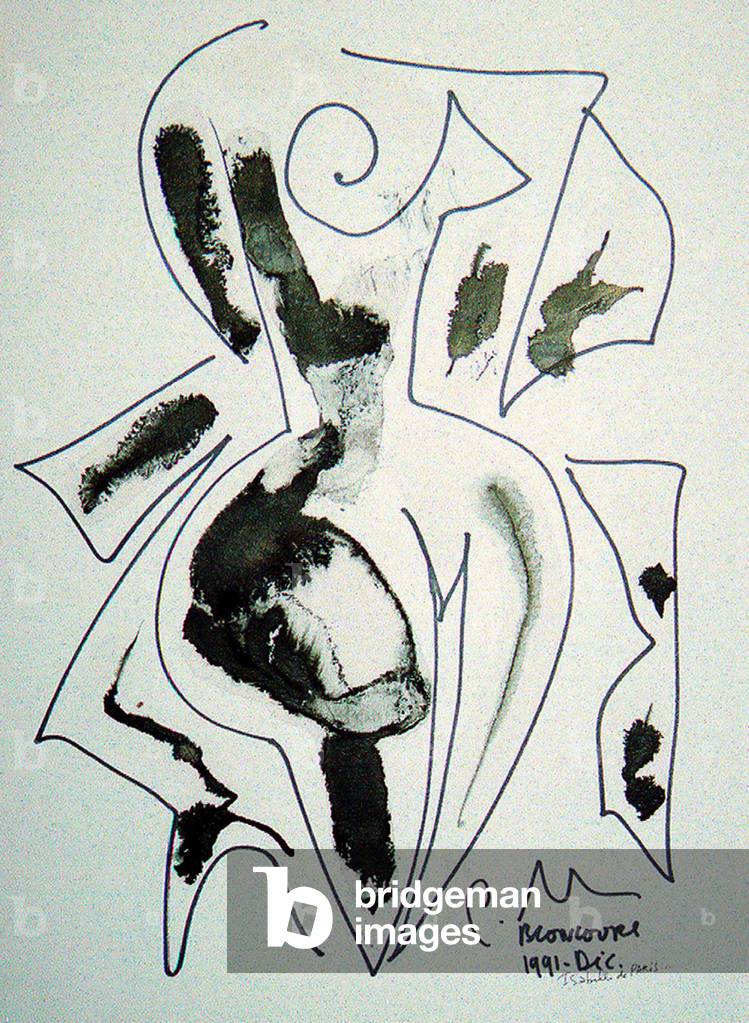 Immagine di Disegno "ISABELLE DE PARIS" 1991 di Gerald Bloncourt