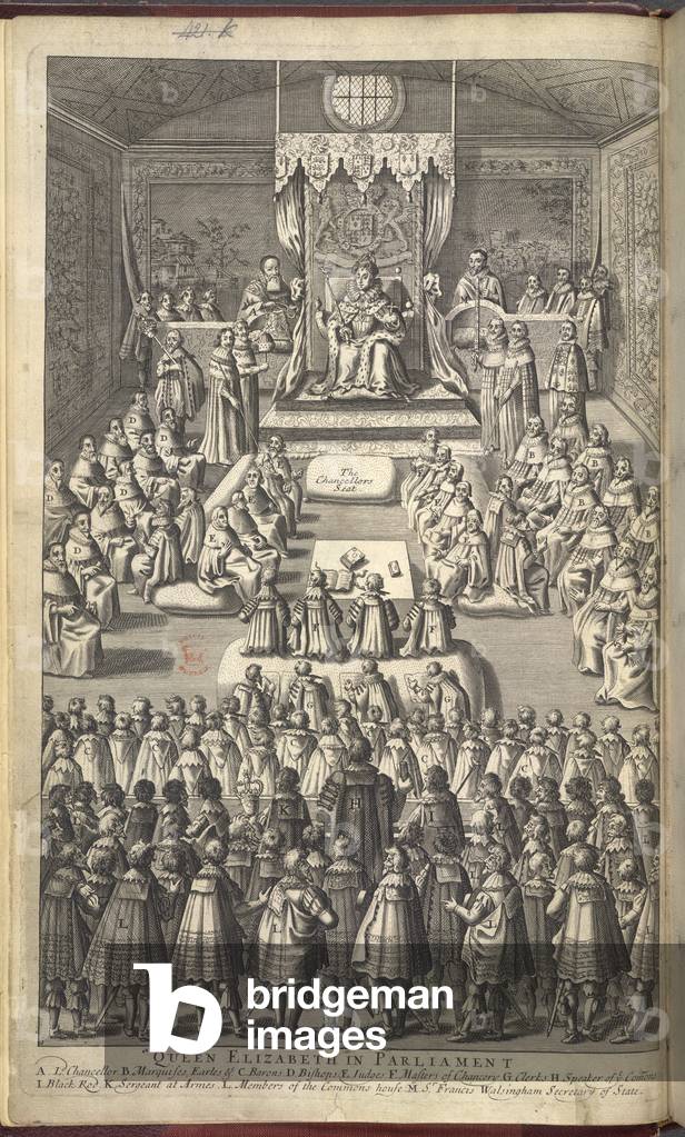 Elizabeth I, b/w