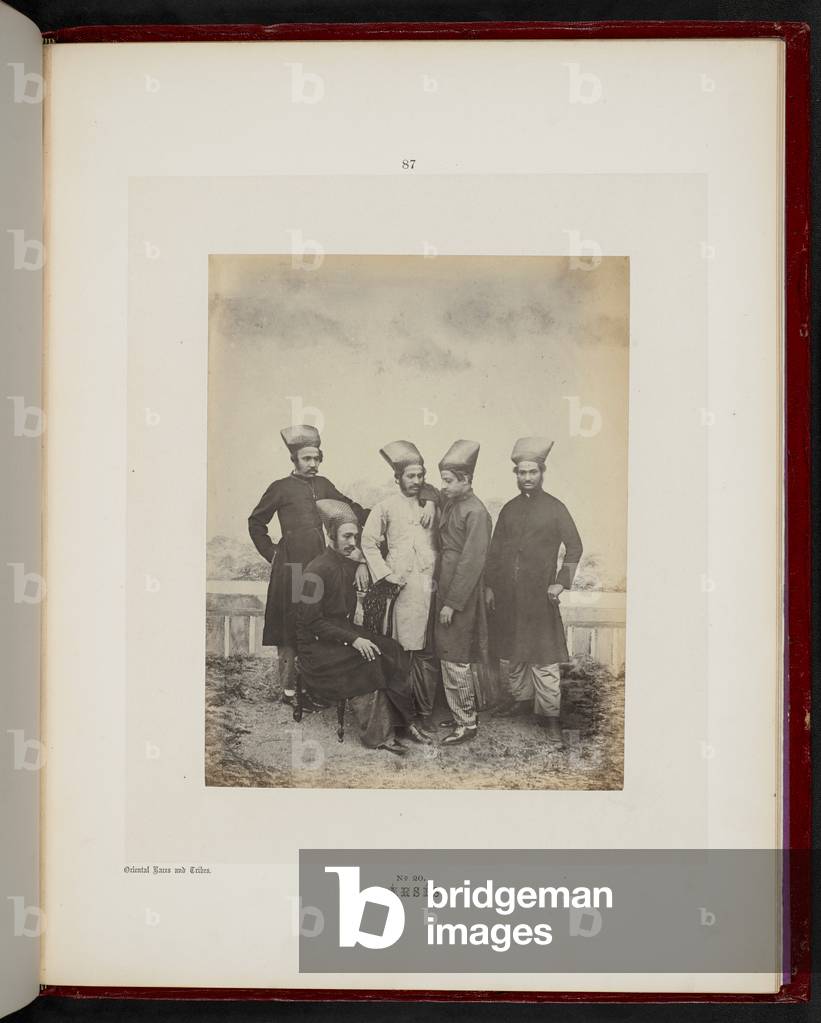 Bild von Fotografie "Parsis" 1856 von English Photographer