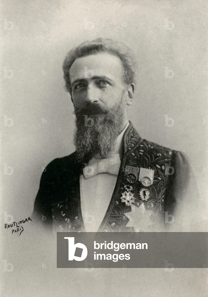 Immagine di Fotografia "Ritratto dell'autore Henri Houssaye (foto)" 1901 di Reutlinger Studio
