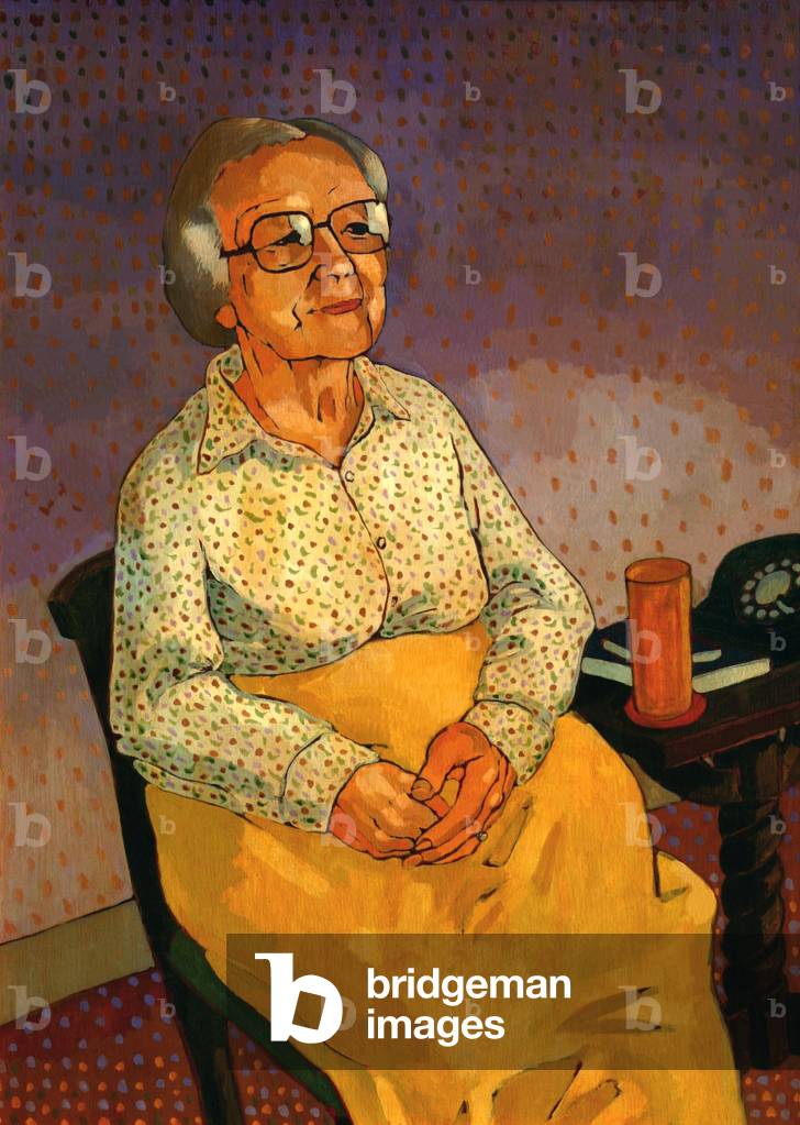Marie, 1988 (caséine)