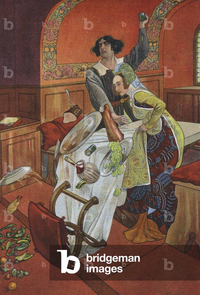 William Shakespeare, il domare del tostato (colore lito)