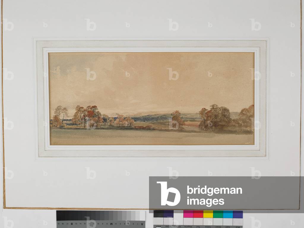Paesaggio autunnale, c.1840 (senza carta)