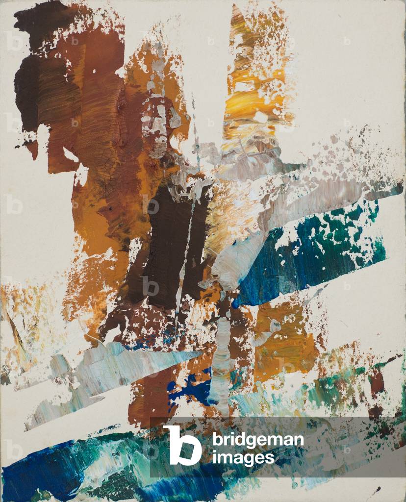 "Abstrakte Studie in kastanienbraun" von John Cecil Stephenson