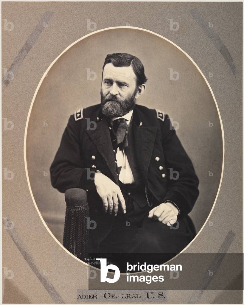Image of Photography depicting Platinum Rice Print of Ulysses S. Grant, 1901 by Alexander Gardner