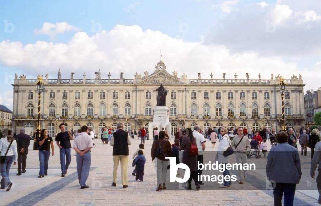 Bild von Fotografie "Stanislas Square in Nancy" von Louis Monier