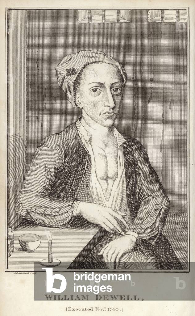 "William Dewell" von English School, b/w