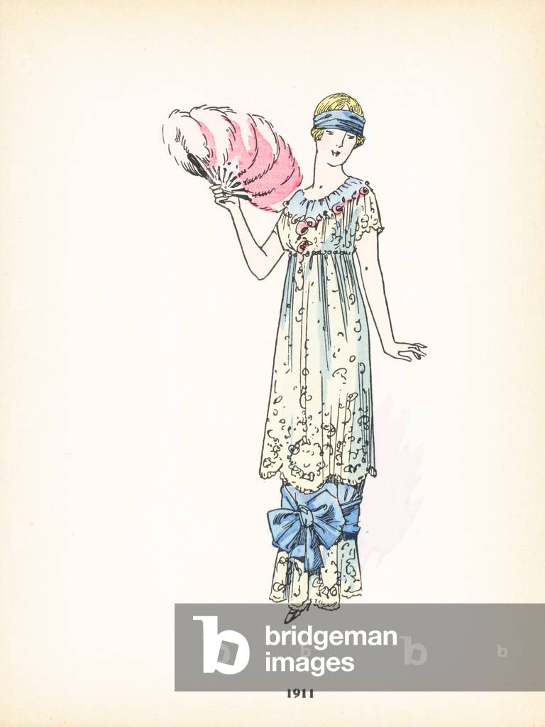 Moda donna, 1911 (colore lito)