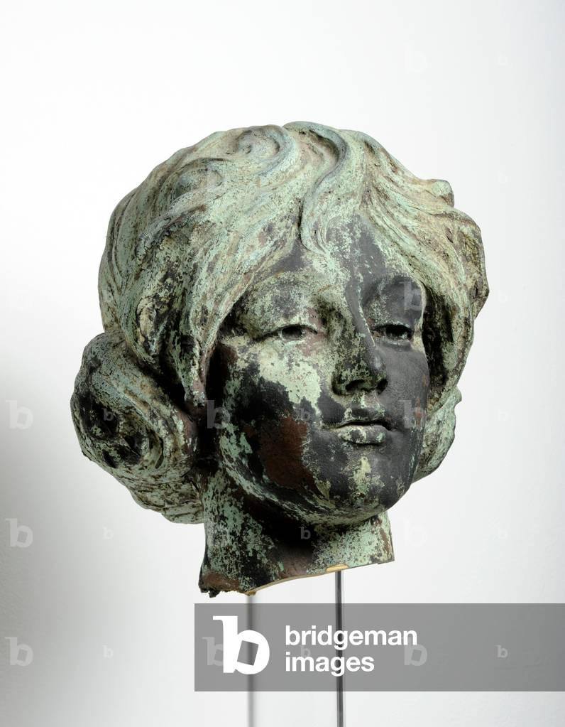 Testa di vittoria dal Leeds War Memorial, 1922 (bronzo)