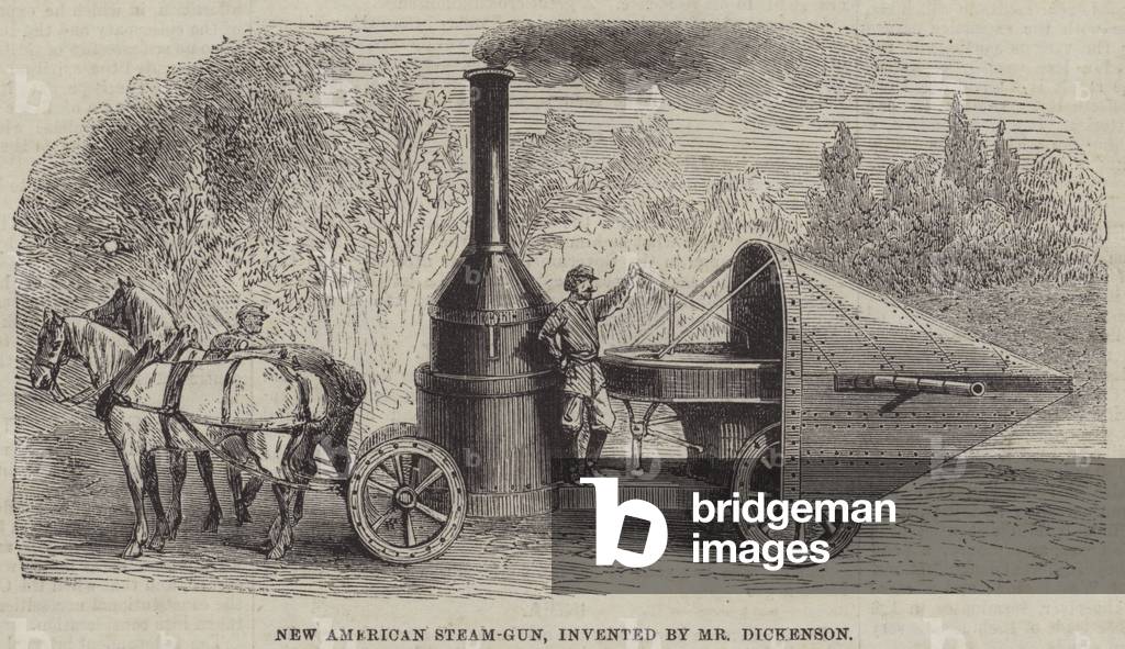 New American Steam-Gun by English Artist