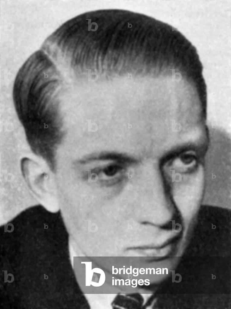 "Hans Henkemans - ritratto", b/w