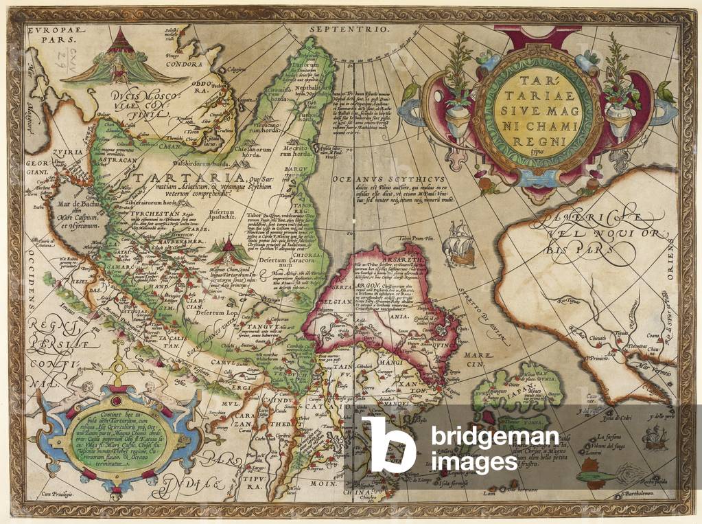 Eine Karte von Tartary