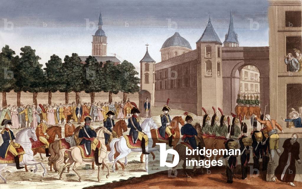 "Napoleonische Kriege: nach dem Sieg in den Schlachten von Burgos" 1801