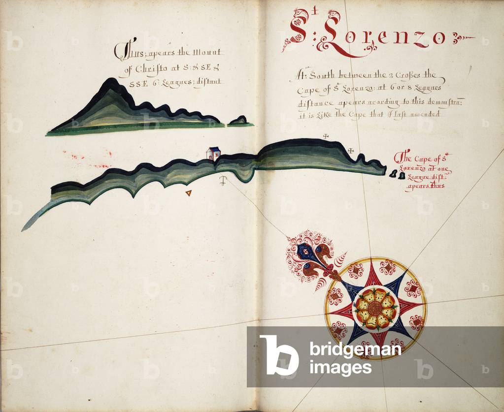 Immagine di Mappa & Pianta "San Lorenzo" 1685 di William Hack