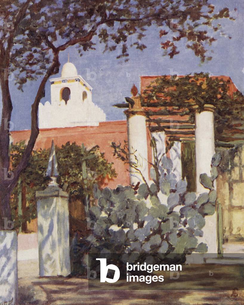 Villa Dubuffe (litografia a colori)