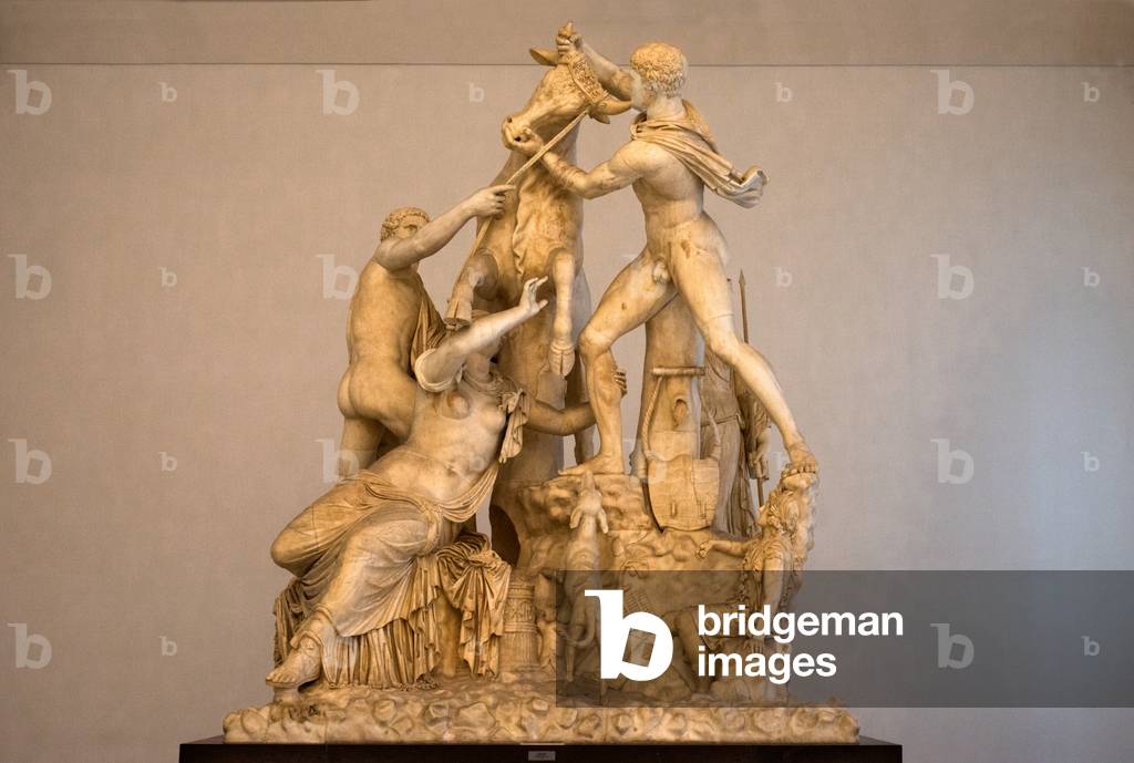 Image of Roman art: Farnese Collection - Farnese Bull - Punishment of ...