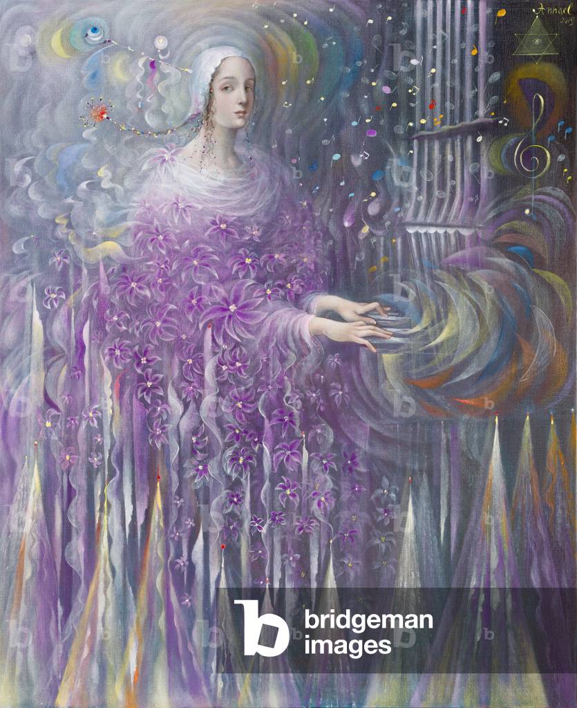 Image of Painting depicting Poiesis-III: Religion 2015 by Annael Anelia Pavlova