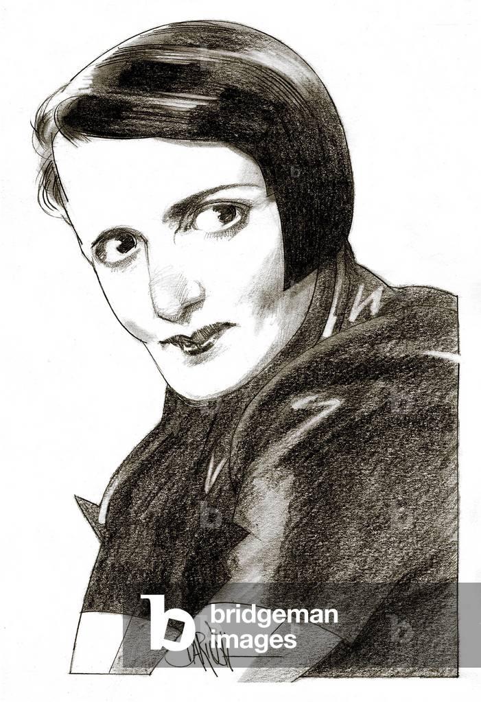 Ayn Rand (Litho)
