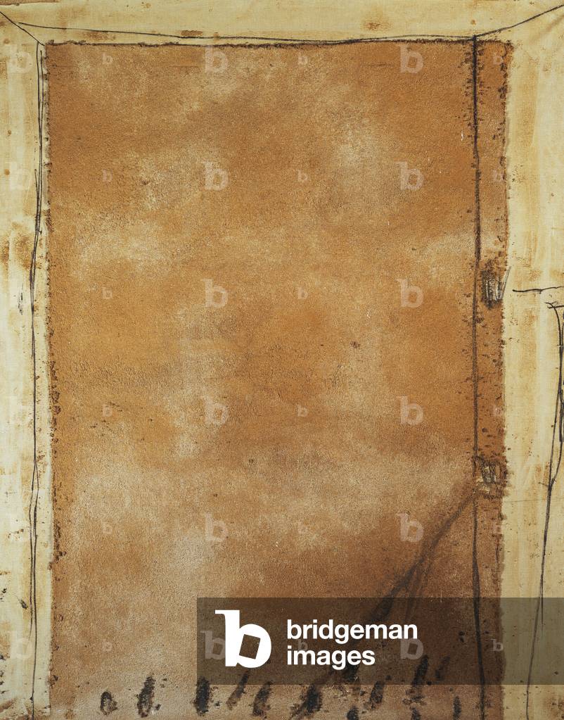 Door Wall, 1970 (mixed media on canvas)