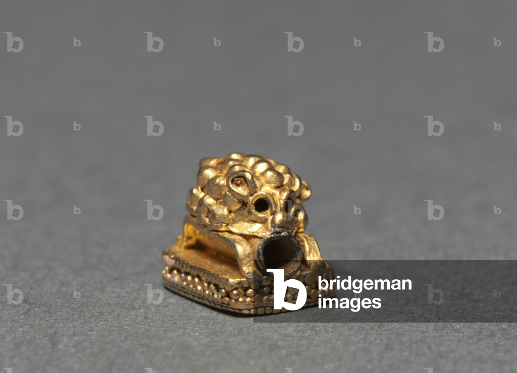 Hedgehog Jewelry Element, 400-200 a.C. (oro, saldato o fuso con granulazione)