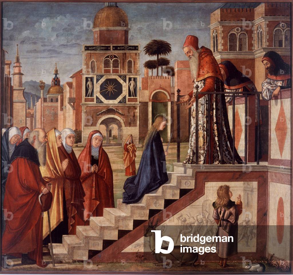 Présentation de la Vierge dans le Temple, 1502-04 (huile sur toile)