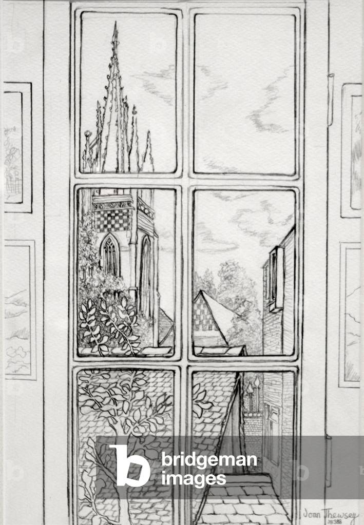 Immagine di Disegno "Marlow Church" 2015 di Joan Thewsey