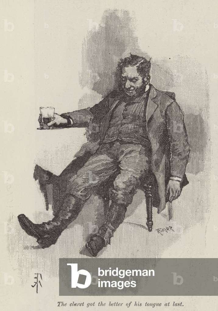 Blind Amore, di Wilkie Collins (incisione)