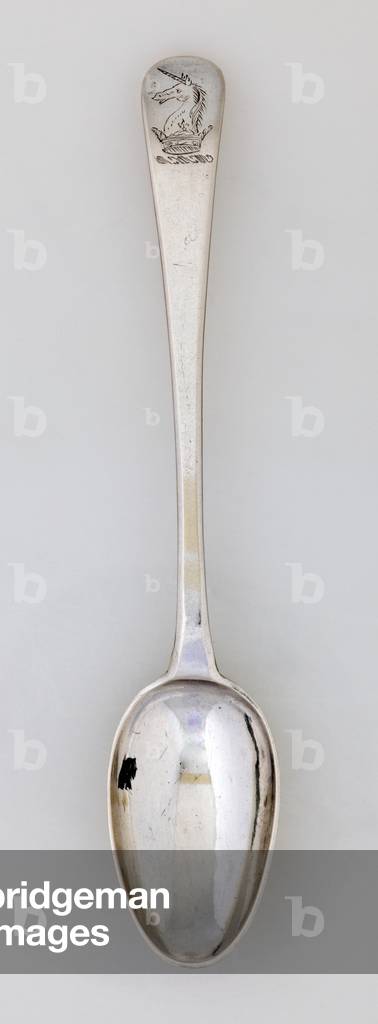 Teaspoon from a set of eleven by Paul Revere