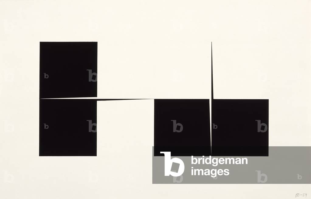 Sem título, 1959 (inchiostro indiano su carta)