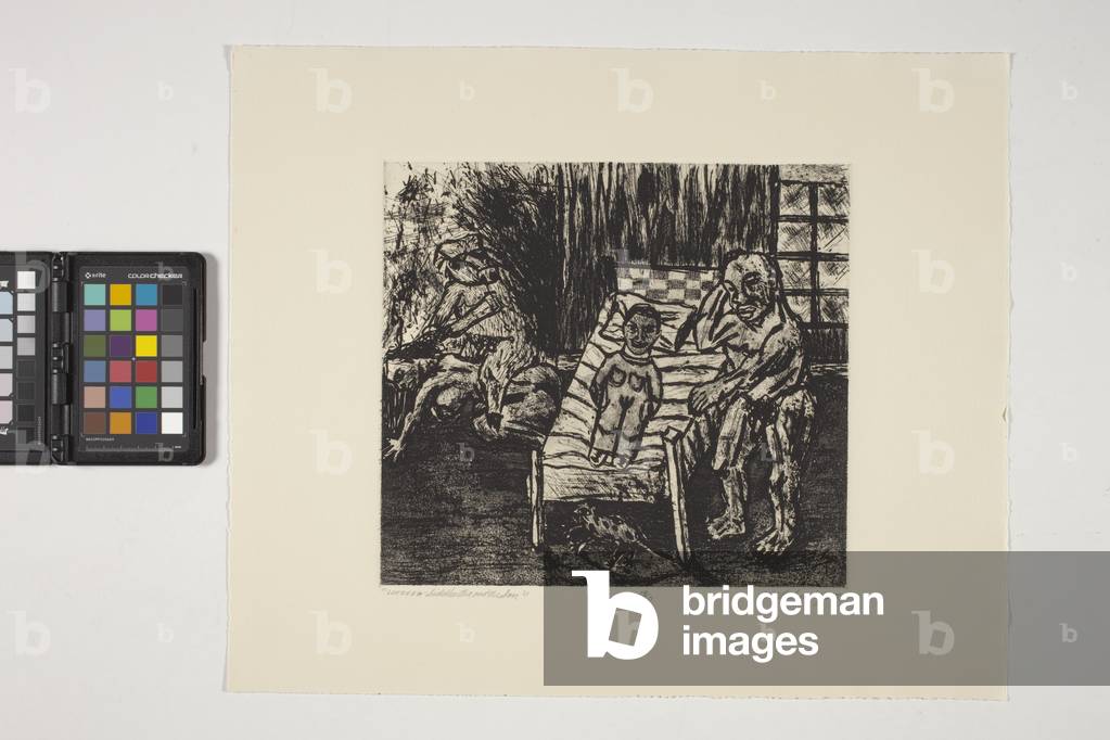 Loozeeg - Siddhartha und der Sohn, 1975 (Ätzen & aquatint)