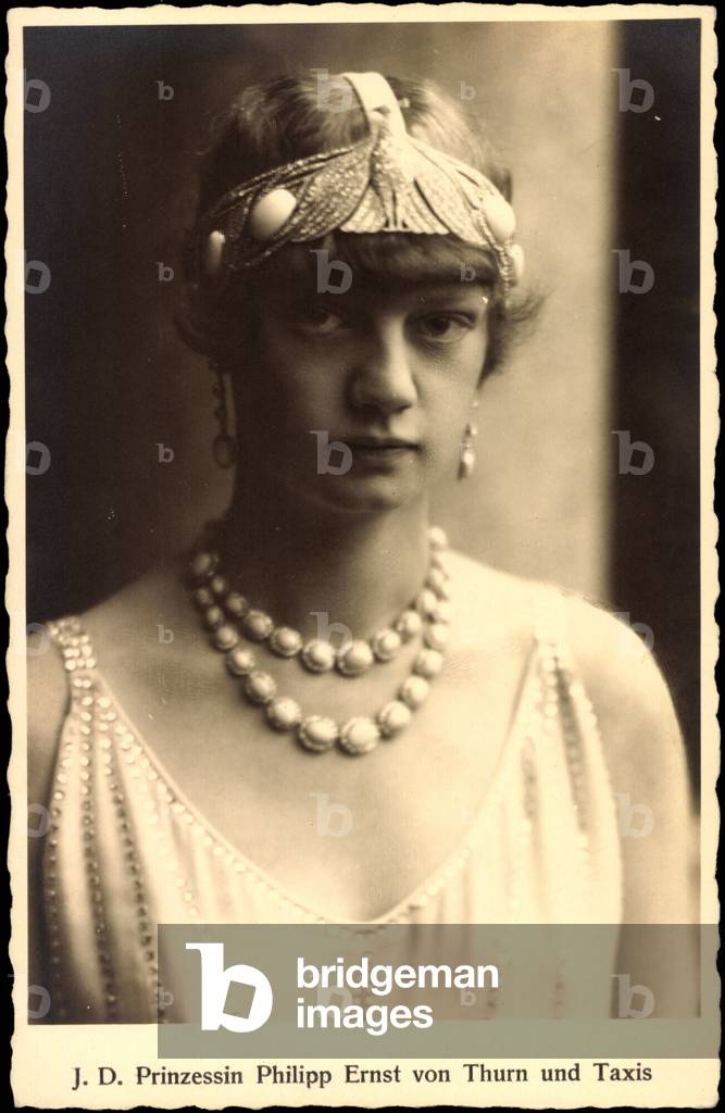 Image of Photography depicting Ak Prinzessin Philipp Ernst von Thurn & Taxis by German Photographer