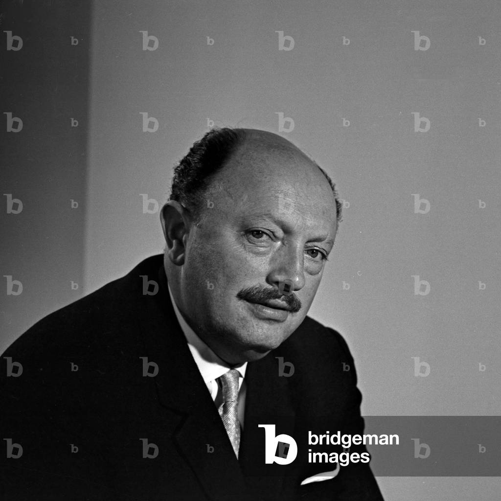 Deutsche ungarische Filmproduzentin Gyula Trebitsch in Hamburg, Deutschland 1960er Jahre