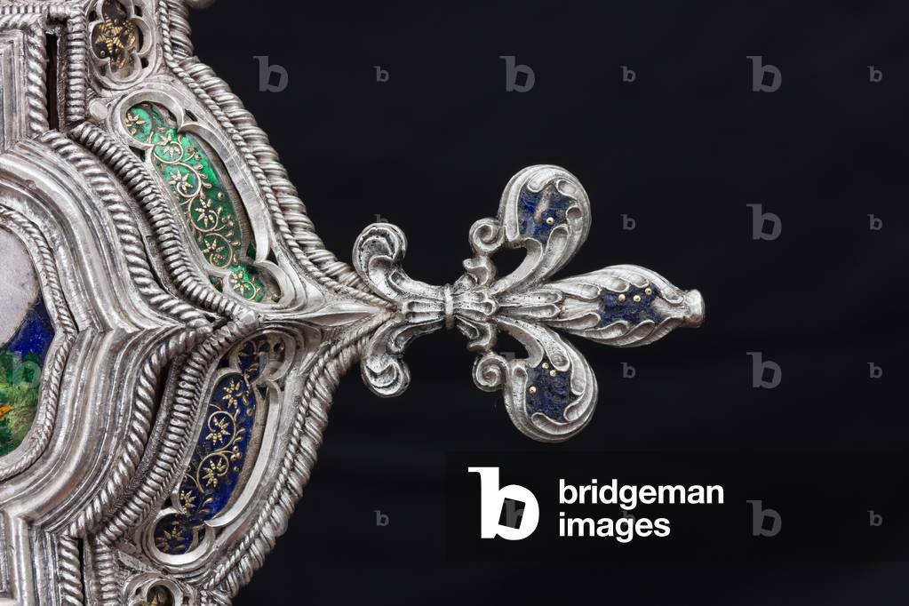 The Cross of the Treasure of Sain John, verso, detail, 1457-59
