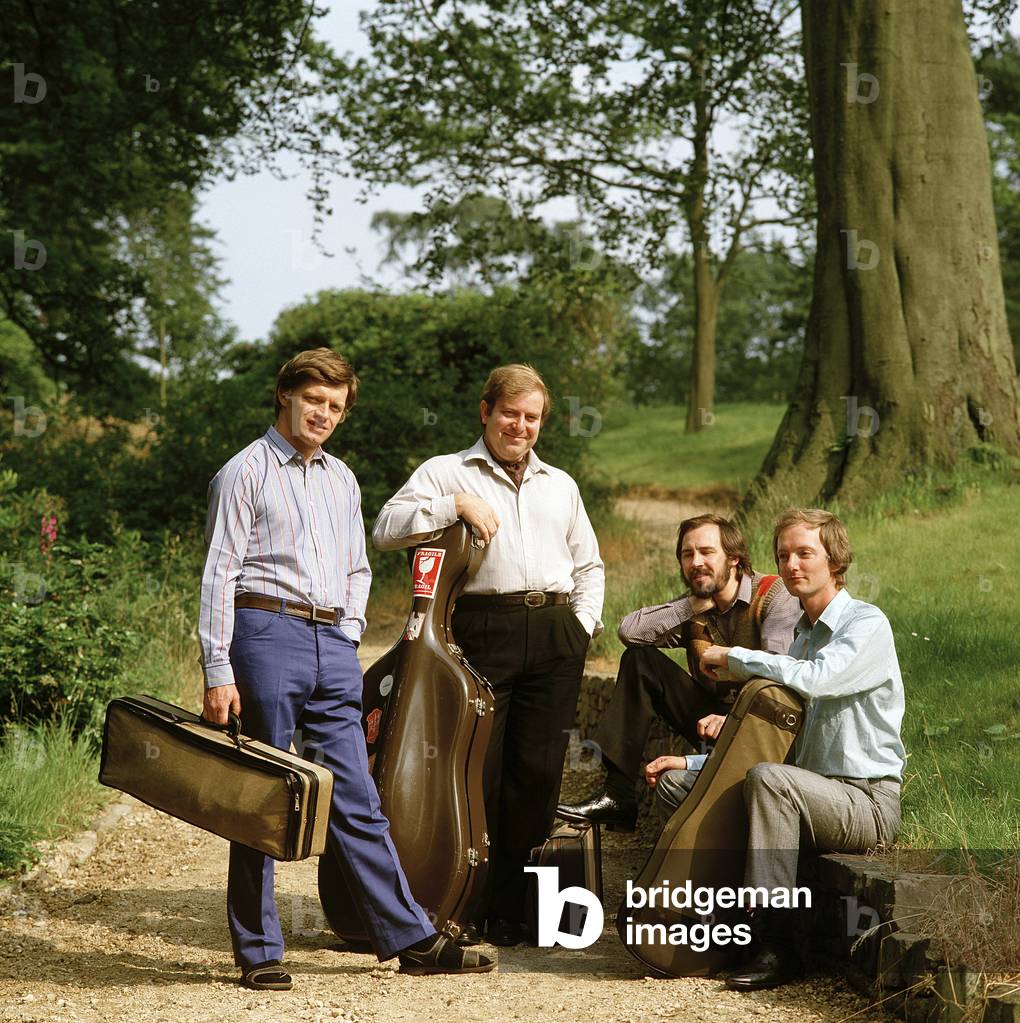 Bild von Fotografie "Das Lindsay Streichquartett" von Mike Evans